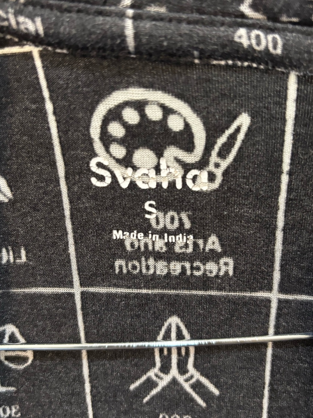 Svaha | Librarian Cardigan | Dewey Decimal System | Charcoal & White | S | VGUC - Picture 4 of 5
